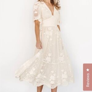 Baltic Born Clarisa Lace Midi Dress
